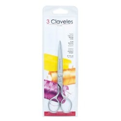 Sewing Scissors 3 Claveles 6"