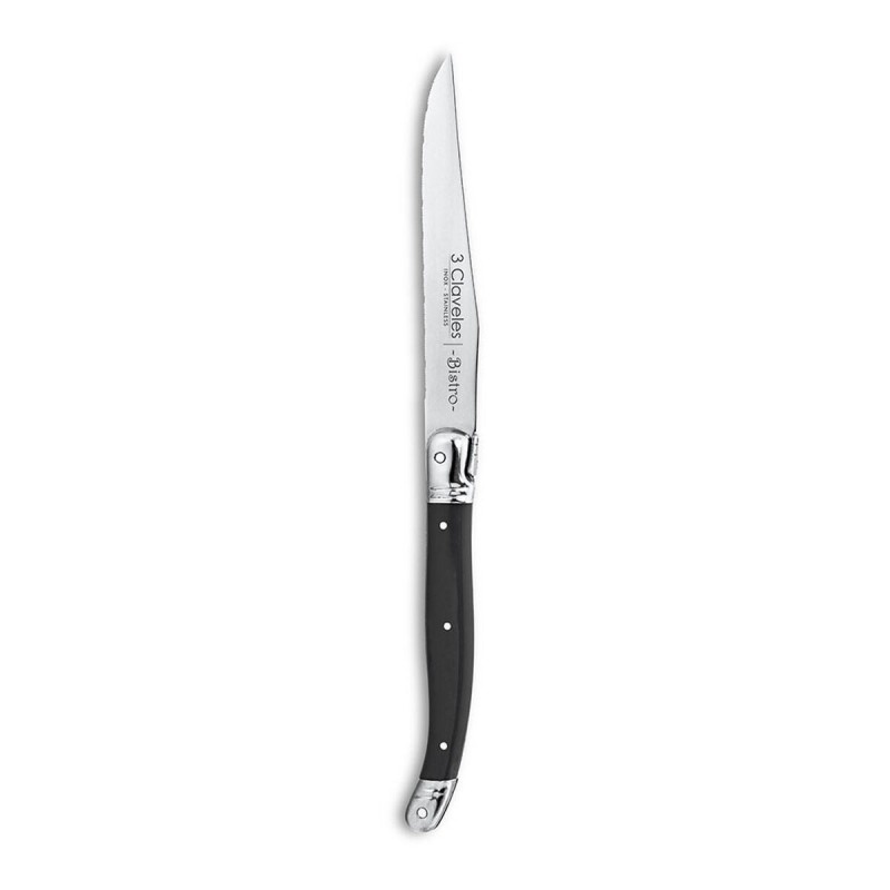 Meat Knife Set 3 Claveles Bistro 11,5 cm (4 Units)