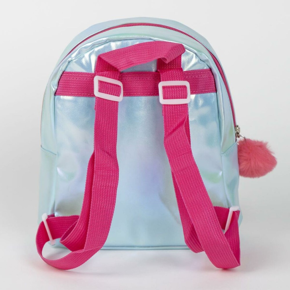 Lässiger Rucksack Disney Princess Blau 19 x 23 x 8 cm