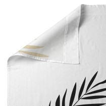 Drap HappyFriday Blanc Foliage Multicouleur 160 x 270 cm