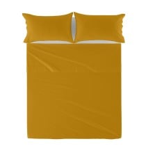 Top sheet HappyFriday Basic Mustard 160 x 270 cm