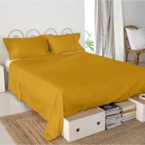 Top sheet HappyFriday Basic Mustard 160 x 270 cm