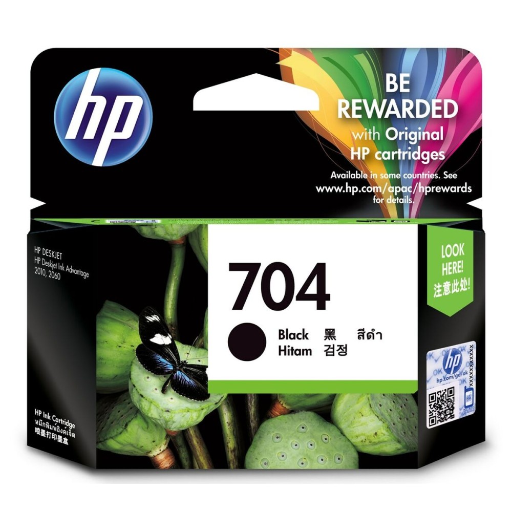 Cartouche d'encre originale HP 704 Noir