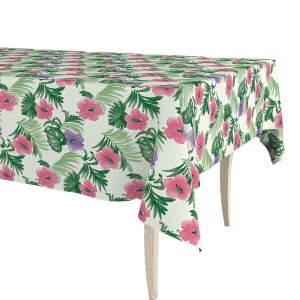 Nappe en rouleau Exma Caoutchouc Fleurs 140 cm x 25 m