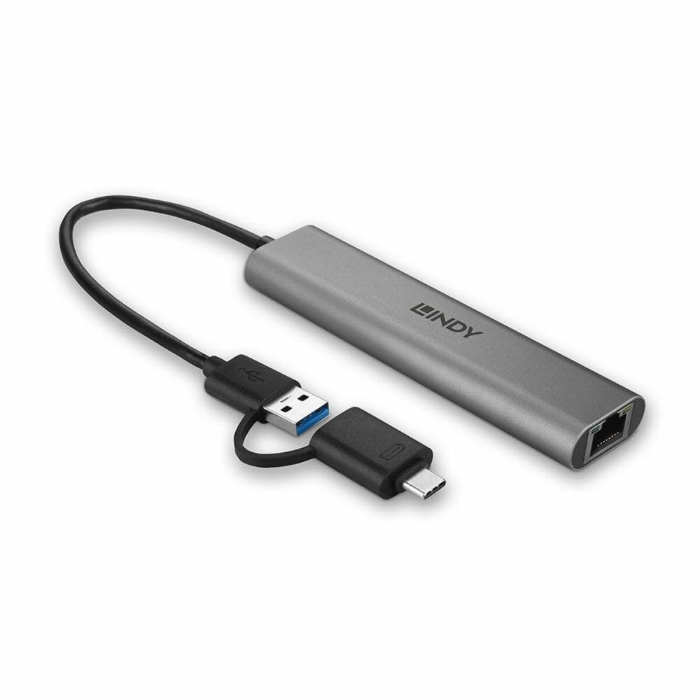 Hub USB LINDY 43379 Schwarz