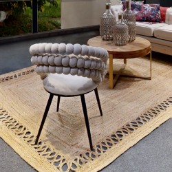 Carpet Alexandra House Living Natural Rattan Natural Fibre 60 x 100 cm