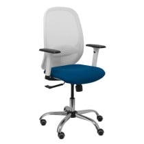 Chaise de Bureau P&C 354CRRP Blanc Blue marine