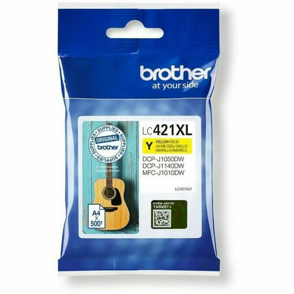 Cartouche d'encre originale Brother LC-421XLY Jaune