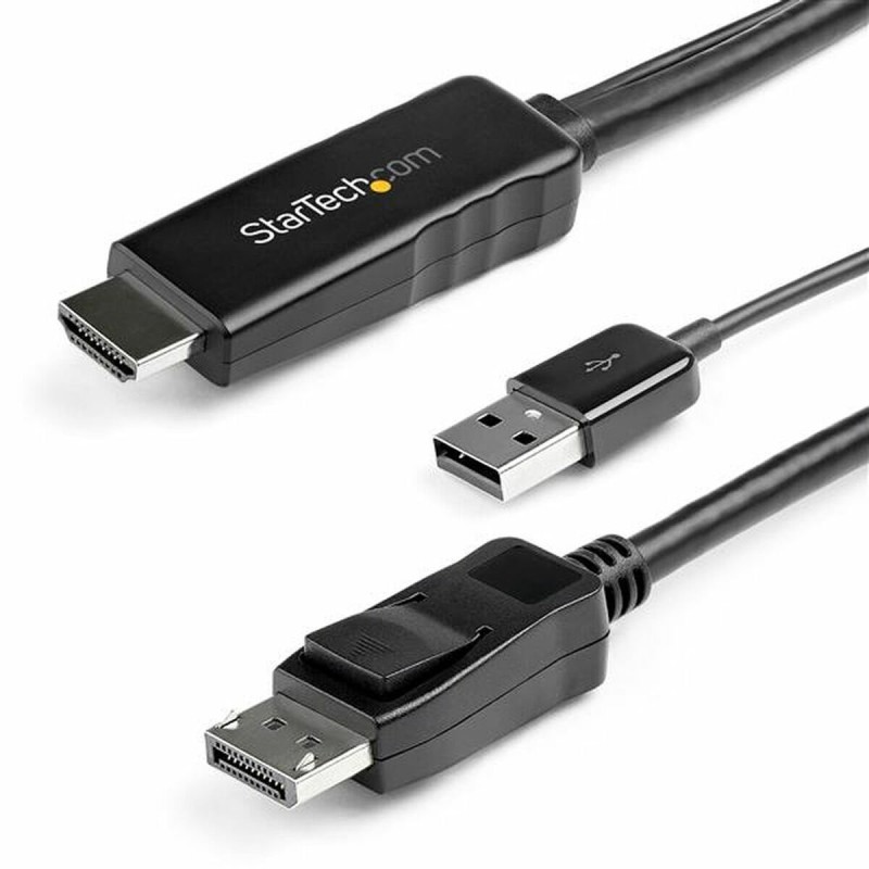 Adapter DisplayPort auf HDMI/VGA Startech HD2DPMM2M            (2 m) Schwarz