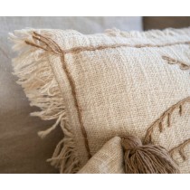 Coussin Alexandra House Living OASIS Beige 50 x 1 x 50 cm