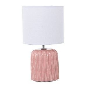 Lampe de bureau Alexandra House Living Rose Céramique 40 W 17 x 30 x 17 cm