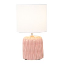 Lampe de bureau Alexandra House Living Rose Céramique 40 W 17 x 30 x 17 cm