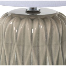 Tischlampe Alexandra House Living Creme aus Keramik 40 W 17 x 30 x 17 cm