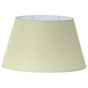 Écran de lampe Alexandra House Living Textile 43 x 25 x 29 cm Ovale