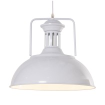 Deckenlampe Alexandra House Living Weiß Metall 40 W 40 x 38 x 40 cm