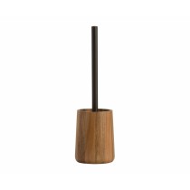 Toilet Brush Alexandra House Living Brown Black Acacia 11 x 41 x 11 cm