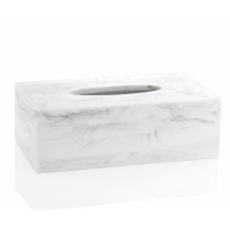 Handkerchief or scarf box Alexandra House Living Polyresin Marble 13 x 8 x 24 cm