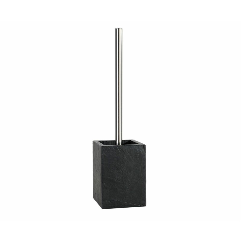 Brosse de salle de wc Alexandra House Living Noir Acier inoxydable Ardoise 9 x 38 x 9 cm