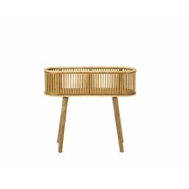 Planter with stand Alexandra House Living Brown Bamboo Rattan 22 x 59 x 68 cm