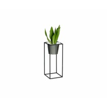 Planter with stand Alexandra House Living Black Silver Metal 60 x 24 x 24 cm