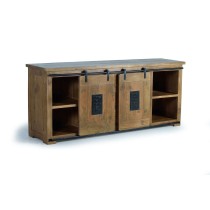 Buffet Alexandra House Living Naturel Métal Bois d'acacia 190 x 80 x 45 cm