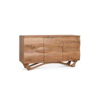 Sideboard Alexandra House Living Natural Acacia 140 x 76 x 40 cm