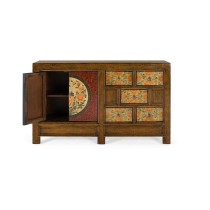 Sideboard Alexandra House Living Mahogany 145 x 86 x 40 cm