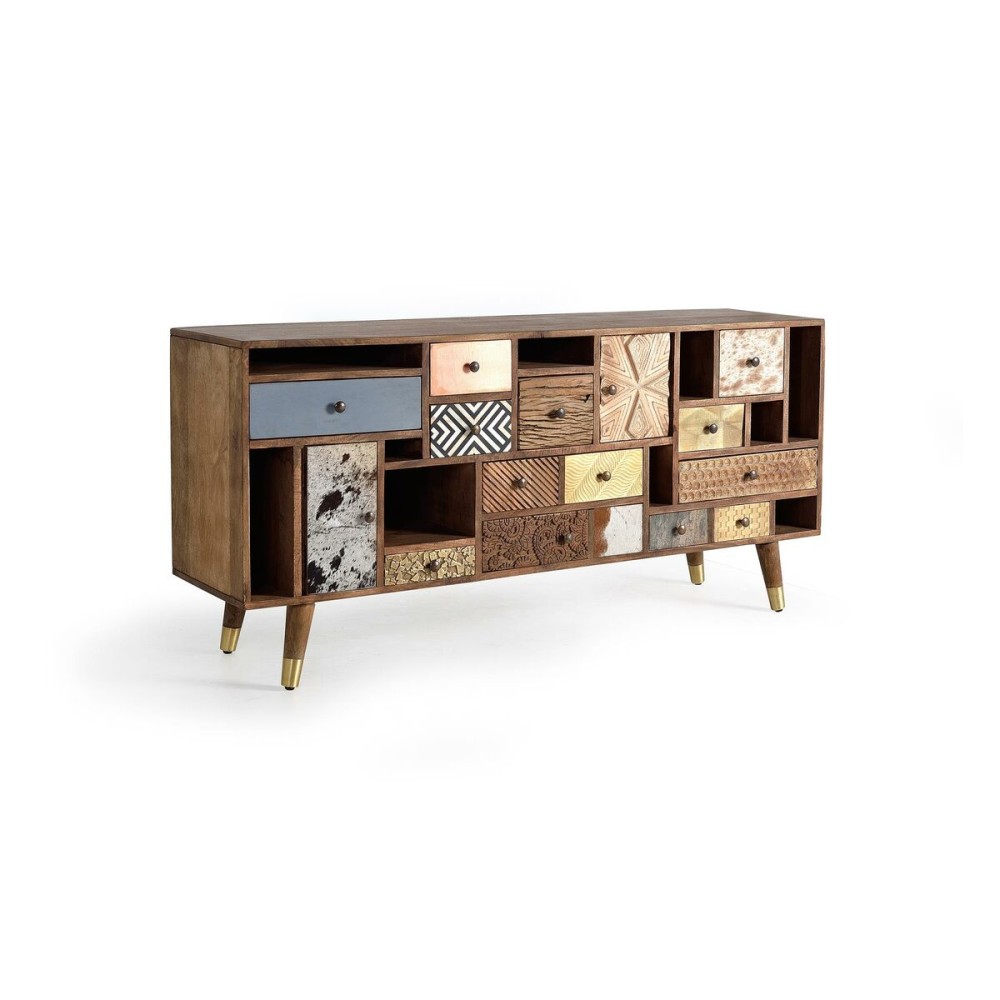 Buffet Alexandra House Living Naturel Bois de manguier 160 x 76 x 40 cm