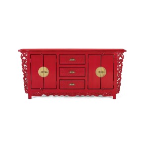 Buffet Alexandra House Living Rouge Bois de manguier 180 x 84 x 40 cm