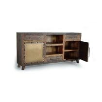 Sideboard Alexandra House Living Natural Recycled Wood 180 x 90 x 40 cm