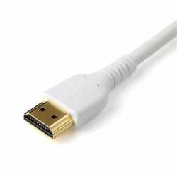 Câble HDMI Startech RHDMM1MPW            4K Ultra HD 1 m Blanc