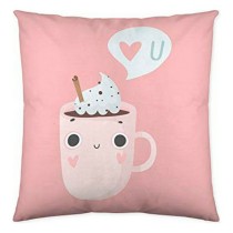 Housse de coussin Costura Funny Cups (50 x 50 cm)