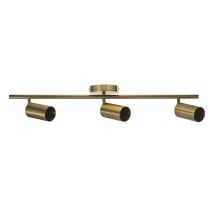 Ceiling Light Activejet AJE-SPECTRA 3P Golden Metal 40 W