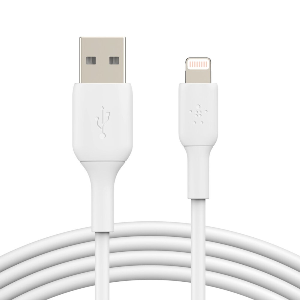 USB auf Lightning Verbindungskabel Belkin CAA001BT1MWH Weiß 1 m