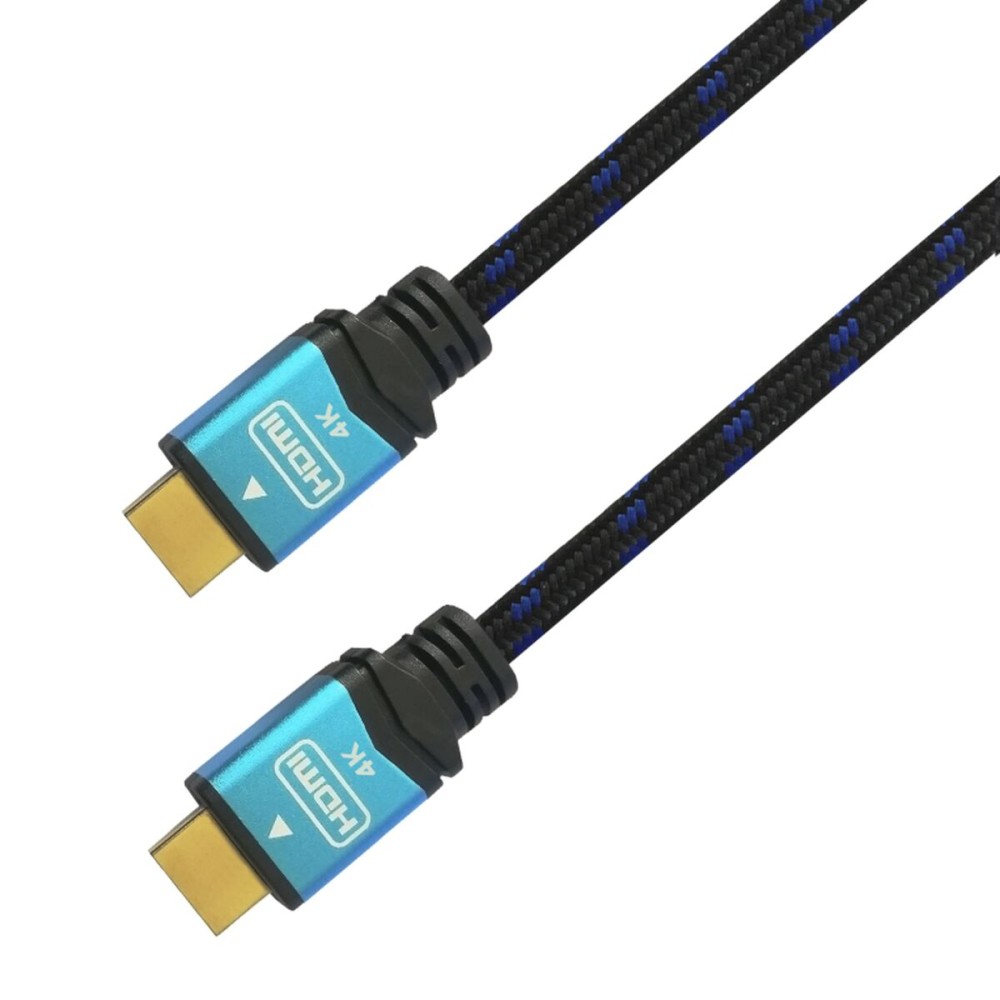 Câble HDMI Aisens A120-0358 3 m Noir/Bleu 4K Ultra HD