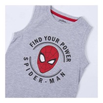 Pyjama D'Été Spider-Man Gris