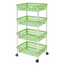 Vegetable trolley Tontarelli Mito 4 Plastic 40 x 29 x 18 cm (12 Units)