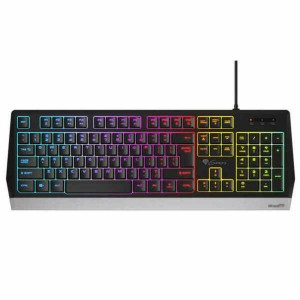 Gaming Keyboard Genesis NKG-1528 RGB Black Multicolour QWERTY