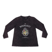 T-shirt à manches longues enfant Harry Potter Gris Gris foncé