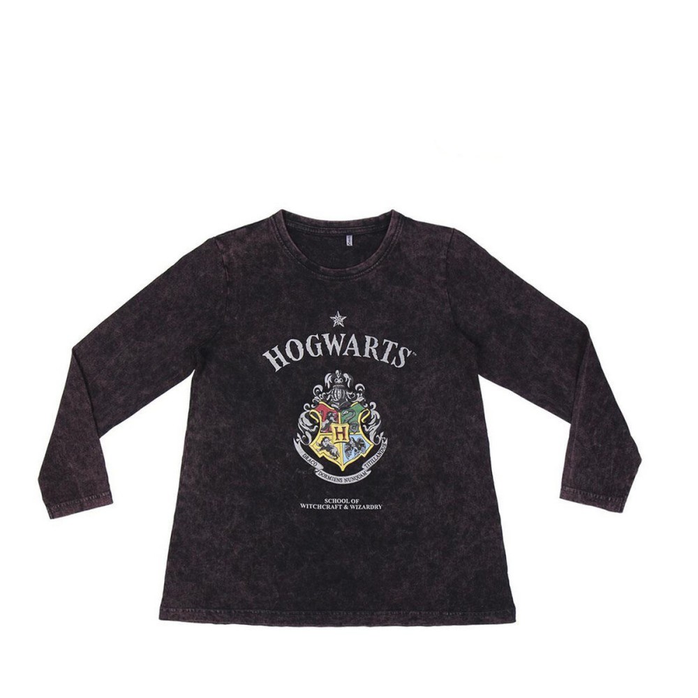 T-shirt à manches longues enfant Harry Potter Gris Gris foncé