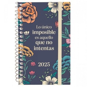 Diary Finocam DESIGN COLLECTION 7,9 x 12,7 cm 2025 Floral