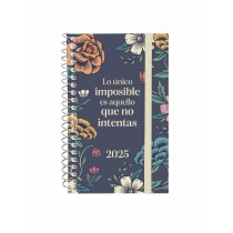 Diary Finocam DESIGN COLLECTION 7,9 x 12,7 cm 2025 Floral