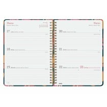 Diary Finocam YOU A5 15,5 x 21,2 cm 2025 Floral