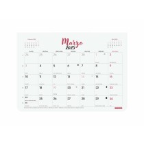 calendrier mural Finocam CHIC Blanc Papier 2025 21 x 15 cm