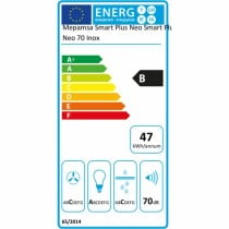 Hotte standard Mepamsa SMART PLUS NEO 70 cm 580 m3/h 70 dB Blanc