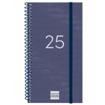 Agenda Finocam YEAR Bleu Mini 9,4 x 17,1 cm 2025