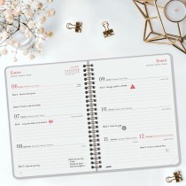 Agenda Finocam ALMA Lila A5 15,5 x 21,2 cm 2025