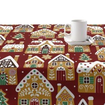 Stain-proof resined tablecloth Belum Merry Christmas Multicolour 250 x 140 cm