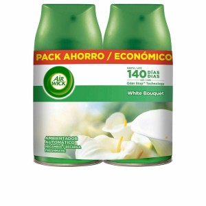 Elektrischer Lufterfrischer Nachfüllpackungen Air Wick White Bouquet (2 x 250 ml)