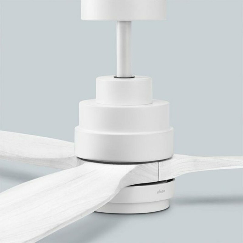 Ceiling Fan with Light UFESA Nepal White 40 W Ø132 cm